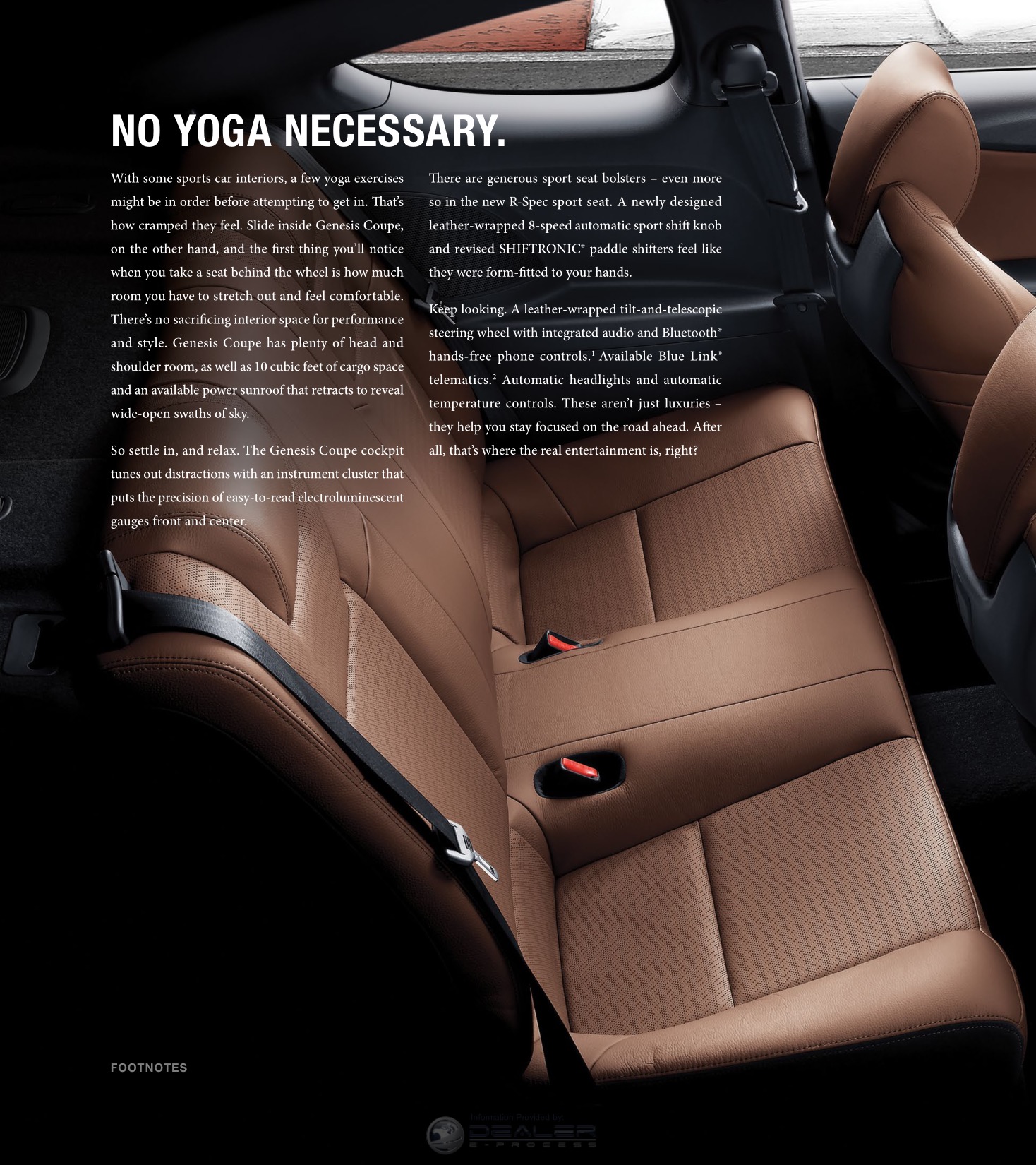 2014 Hyundai Genesis Coupe Brochure Page 10